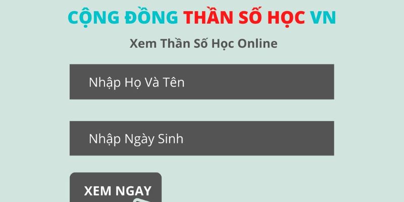 Ứng dụng thần số học 