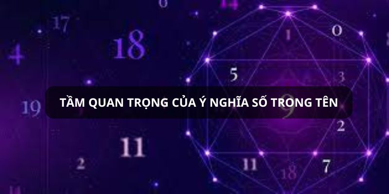 Ý nghĩa số trong tên có tầm quan trọng như thế nào?