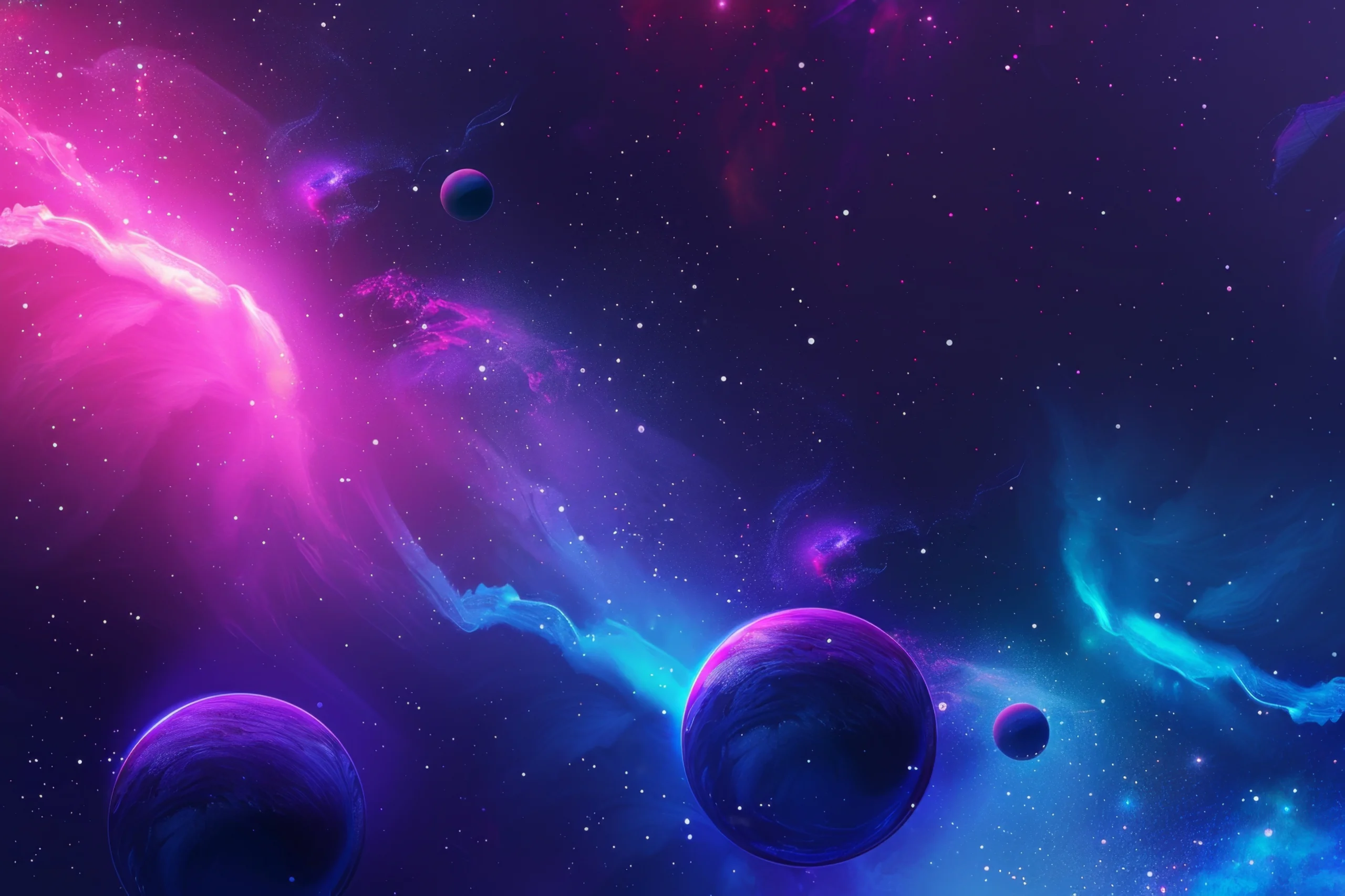 abstract-planets-space-background