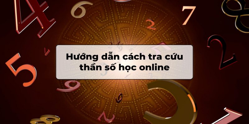 Hướng dẫn thao tác tra cứu thần số học trực tuyến