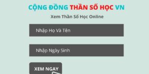 thần số học online