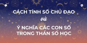 cách tính thần số học